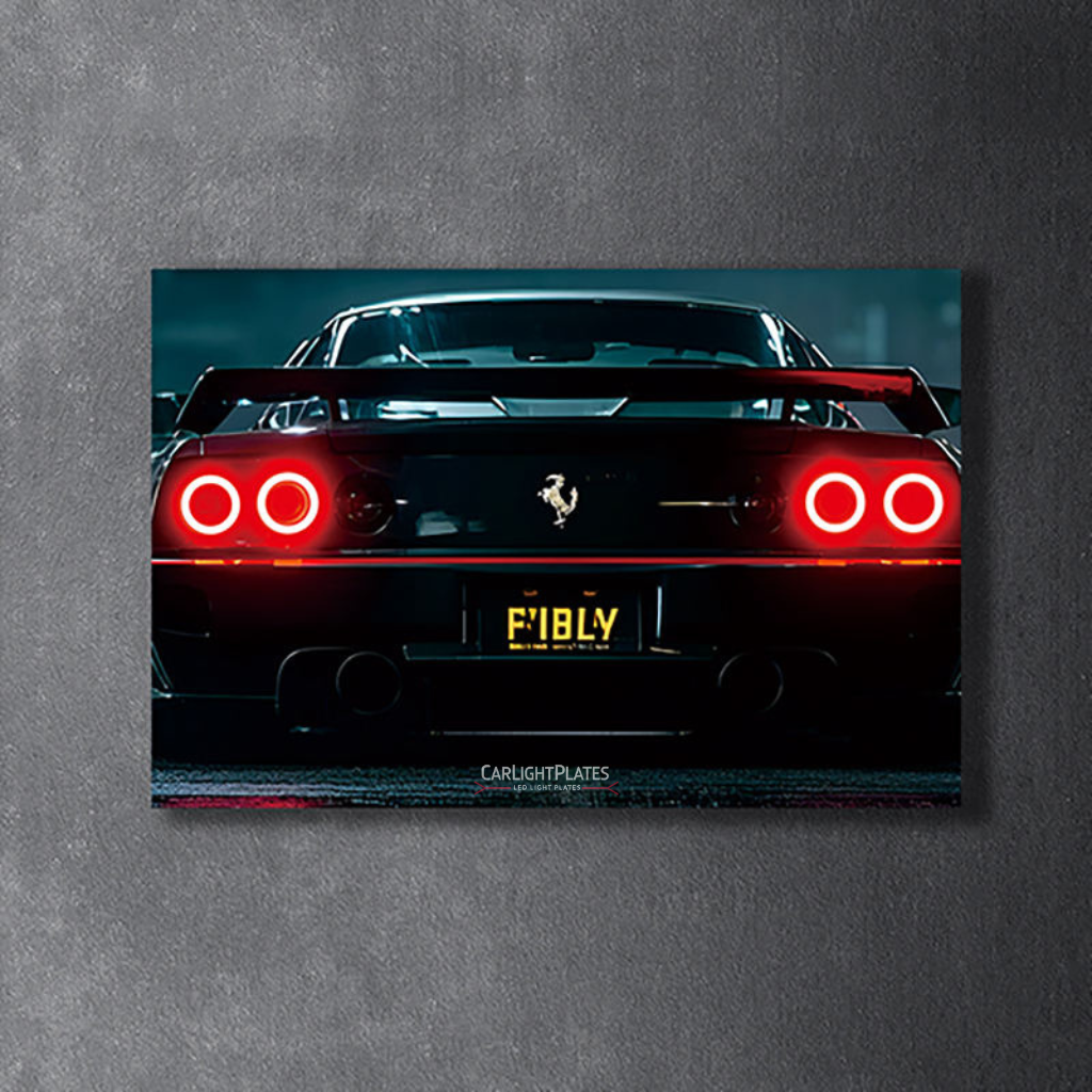 Carlightplates - Ferrari F355