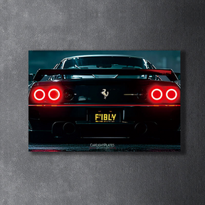 Carlightplates - Ferrari F355